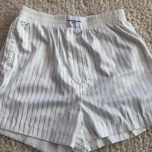 Alexander Wang Crystal Embellished Boxer Shorts